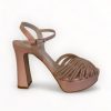 LODI Lodi Tidena Nude Platform Sandal | High Heels