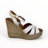 VIGUERA Viguera White Patent Wedge Sandal | Sandals