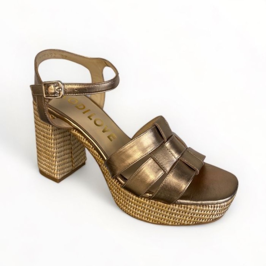 LODI Lodi Bronze Platform Sandal | Sandals