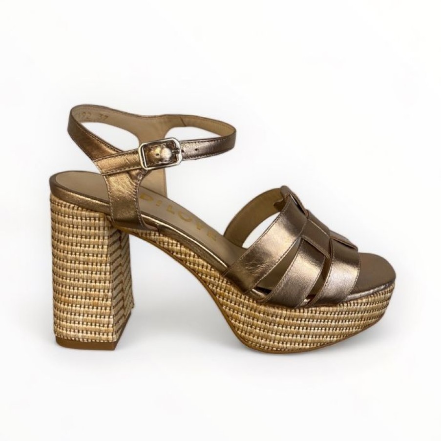 LODI Lodi Bronze Platform Sandal | Sandals