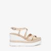 NeroGiardini Nerogiardini Nude Wedge Sandal | Sandals