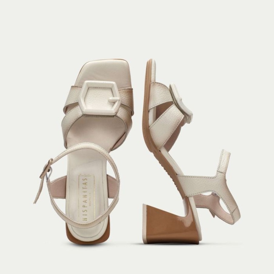 Hispanitas Hispanitas Mallorca Cream Sandal | Sandals