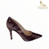 LODI Lodi Solon-Te Brown Velvet Shoe | High Heels